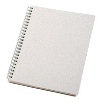Bianco A5 size wire-o notebook, White