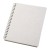 Bianco A5 size wire-o notebook, White