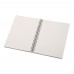 Bianco A5 size wire-o notebook, White