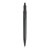 Alessio recycled PET ballpoint pen (black ink), Black