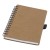 Cobble A6 Notizbuch mit Spiralbindung aus recyceltem Karton mit Steinpapier, natur