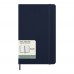 Moleskine hard cover 12 month weekly L planner, Sapphire blue