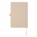Honua A5 notitieboek van gerecycled papier met gerecyclede PET cover, Havermout