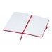 Honua A5 notitieboek van gerecycled papier met gerecyclede PET cover, Rood
