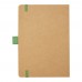 Berk recycled paper notebook, Green