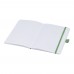Berk recycled paper notebook, Green