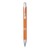 Moneta recycled aluminium ballpoint pen (black ink), Orange