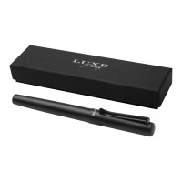 Lucetta recycled aluminium fountain pen (black ink), Black