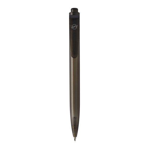 Thalaasa balpen van ocean bound plastic (zwarte inkt), Zwart