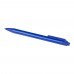 Chartik monochromatic recycled paper ballpoint pen with matte finish (black ink), Blue