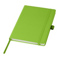 Thalaasa ocean-bound plastic hardcover notebook, Apple green