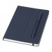 Skribo Kugelschreiber und Notizbuch im Set, navy