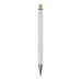 Cyrus balpen van gerecycled aluminium (blauwe inkt), Wit