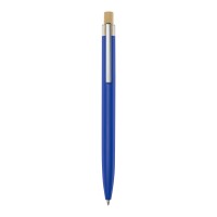 Nooshin recycled aluminium ballpoint pen (blue ink), Blue