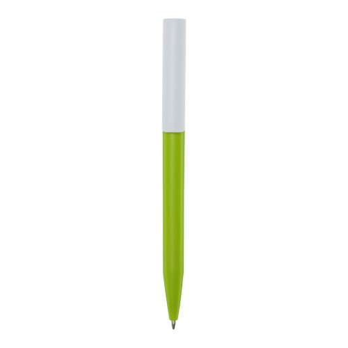 Unix recycled plastic ballpoint pen (blue ink), Apple green