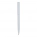 Unix recycled plastic ballpoint pen (black ink), White Unix recycled plastic ballpoint pen (black ink), White