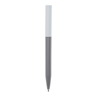 Unix recycled plastic ballpoint pen (black ink), Grey