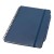 Thalaasa A5 ocean-bound hard cover notebook with ballpoint pen (black ink), Ocean blue