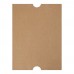 Alejandra A5 recycled plastic hard cover notebook, Ocean blue