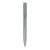 Lucia recycled plastic ballpoint pen (black ink), Grey