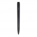 Lucia recycled plastic ballpoint pen (black ink), Black
