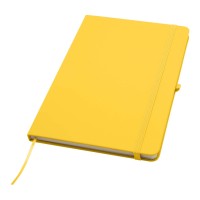 Spectrum Plus A5 notitieboek met harde kaft, Geel