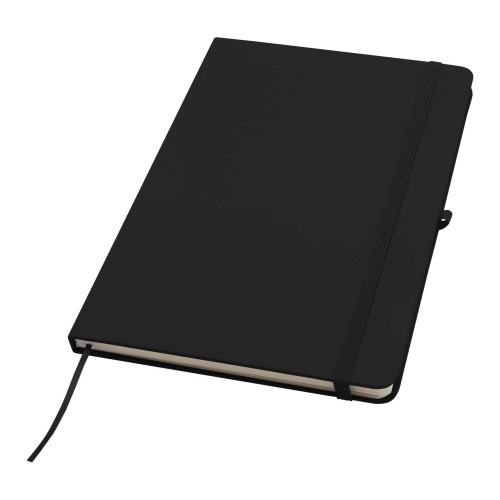 Spectrum Plus A5 hard cover notebook, Black
