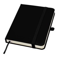 Spectrum Plus A6 hard cover notebook, Black