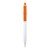 Unica recycled plastic ballpoint pen (black ink), Orange