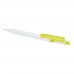 Unica balpen van gerecycled plastic (zwarte inkt), Limegroen
