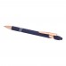 Nanna ballpoint pen with rose gold finish (blue ink), Ocean blue