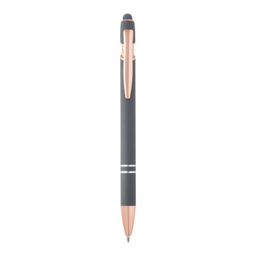 Nanna ballpoint pen with rose gold finish (blue ink), Twilight Grey