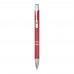 Moneta recycled aluminium ballpoint pen (blue ink), Red