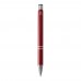Moneta recycled aluminium ballpoint pen (blue ink), Red