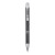 Moneta recycled aluminium ballpoint pen (blue ink), Black