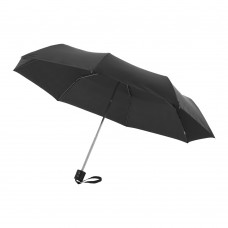 Ida 21.5'' opvouwbare paraplu, Zwart