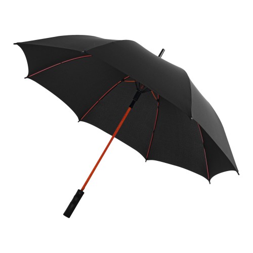 Stark 23'' automatische stormparaplu. Rood, Zwart Stark 23'' automatische stormparaplu. Rood, Zwart