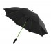 Stark 23'' automatische stormparaplu. Lime, Zwart