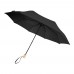 Birgit 21'' opvouwbare windproof gerecyclede PET-paraplu, Zwart