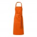Viera 240 g/m² apron, Orange