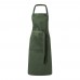 Viera 240 g/m² apron, Forest green