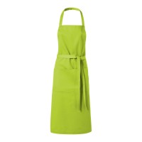 Viera 240 g/m² apron, Lime