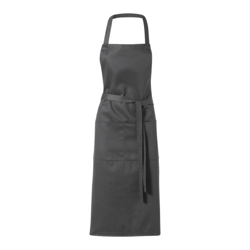 Viera 240 g/m² apron, Dark grey