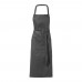 Viera 240 g/m² apron, Dark grey