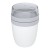 Mepal Ellipse 500+200 ml lunch pot, White