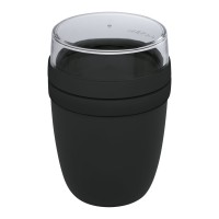 Mepal Ellipse 500+200 ml lunch pot, Charcoal