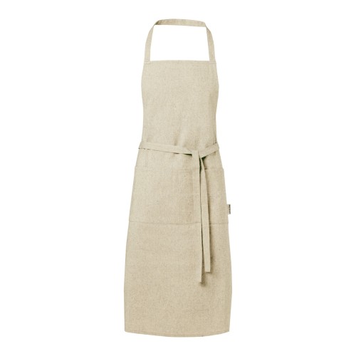Pheebs 200 g/m² recycled cotton apron, Natural