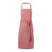 Pheebs 200 g/m² recycled cotton apron, Heather red