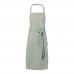 Pheebs 200 g/m² recycled cotton apron, Heather green