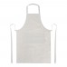 Pheebs 200 g/m² recycled cotton apron, Heather grey